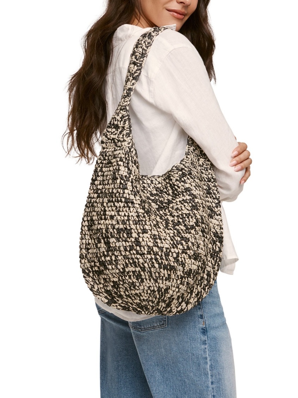 Banana Republic Rafia Tote Bag